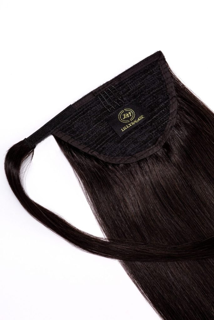 CLIP IN PONYTAIL 14/16/22/26 INCH - EBONY