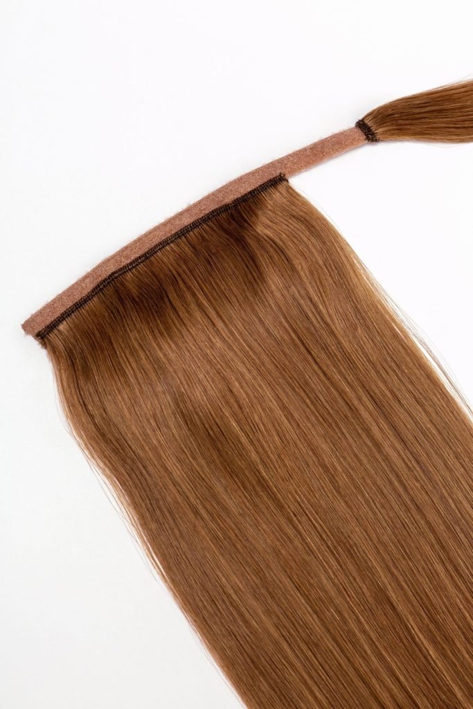 14/16/22/26 INCH CLIP IN PONYTAIL - STRAWBERRY PEACH