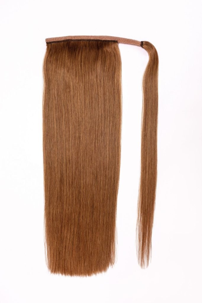 14/16/22/26 INCH CLIP IN PONYTAIL - STRAWBERRY PEACH