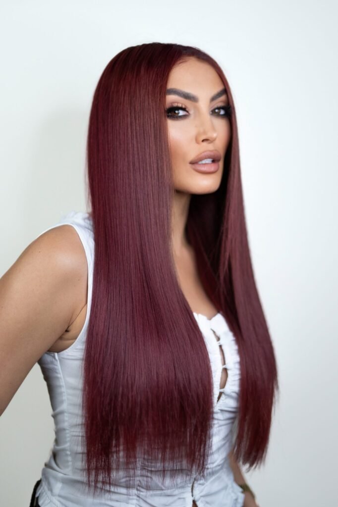RED VELVET - STRAIGHT (LACE FRONT)